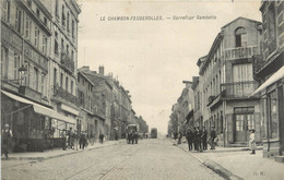 .CPA FRANCE 42 "Le Chambon Feugerolles, Carrefour Gambetta" - Le Chambon Feugerolles