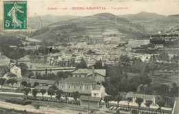 .CPA FRANCE 42 " Bourg Argental, Vue Générale" - Bourg Argental