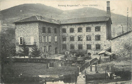 .CPA FRANCE 42 " Bourg Argental, Usine Chomel" - Bourg Argental