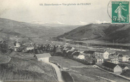 .CPA  FRANCE 74 "Frangy, Vue Générale" - Frangy