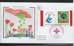 Thème Croix Rouge - France - Enveloppe - TB - Red Cross