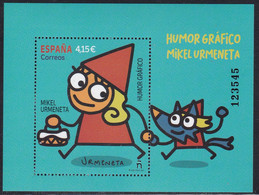 2021-ED. 5475 H.B. Humor Gráfico. Mikel Urmeneta  - NUEVO - Unused Stamps