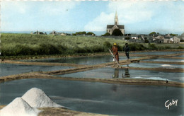 Bourgneuf En Retz - Marais Salants Et Le Clocher - Bourgneuf-en-Retz