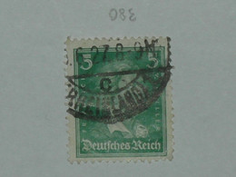 Allemagne Empire YT N°380 Friedrich Von Schiller Oblitéré - Other & Unclassified