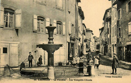 Confolens * La Rue Théophile Gibouin * La Fontorse * Fontaine Villageois - Confolens