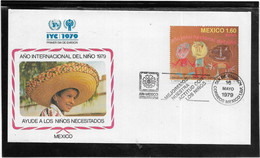 Thème Enfance - Année Internationale De L'Enfance 1979 - Mexique - Enveloppe - TB - Autres & Non Classés