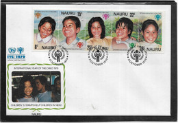 Thème Enfance - Année Internationale De L'Enfance 1979 - Nauru - Enveloppe - TB - Autres & Non Classés