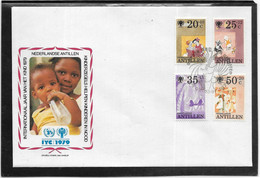 Thème Enfance - Année Internationale De L'Enfance 1979 - Antilles Néerlandaises - Enveloppe - TB - Other & Unclassified