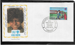 Thème Enfance - Année Internationale De L'Enfance 1979 - Pakistan - Enveloppe - TB - Other & Unclassified