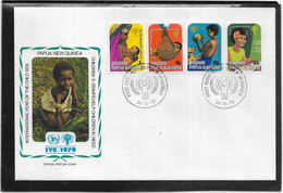 Thème Enfance - Année Internationale De L'Enfance 1979 - Papouasie-Nouvelle-Guinée - Enveloppe - TB - Other & Unclassified