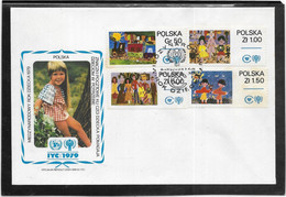 Thème Enfance - Année Internationale De L'Enfance 1979 - Pologne - Enveloppe - TB - Autres & Non Classés