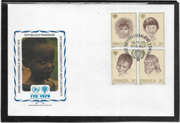 Thème Enfance - Année Internationale De L'Enfance 1979 - Rwanda - Enveloppe - TB - Otros & Sin Clasificación