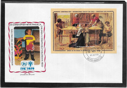 Thème Enfance - Année Internationale De L'Enfance 1979 - Saint-Christophe - Enveloppe - TB - Otros & Sin Clasificación