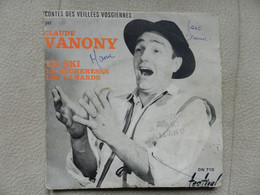 D4579 Disque Vinyle 45 Trs CLAUDE VANONY LE SKI HISTOIRES DROLES Achat Immédiat - Humour, Cabaret