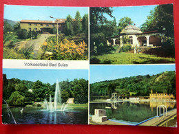 Bad Sulza - Volkssolbad - Kurpark - Sole Schwimmbad - 1977 - Briefmarke DDR - Thüringen - Bad Sulza