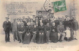 18-SAINTE-MONTAINE- LES NOCES D'OR DE MR ET MME JOBIN LE 29 JUIN 1913 - Andere & Zonder Classificatie