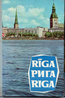CPSM Riga Capitale De La Lettonie Carnet De Photos Souvenirs Années 60,31 Photos - Lettonia