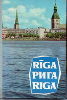 CPSM Riga Capitale De La Lettonie Carnet De Photos Souvenirs Années 60,31 Photos - Latvia