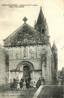 Trois Palis * Vue Sur L'église * Villageois - Sonstige & Ohne Zuordnung