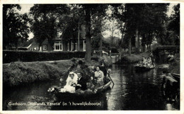 Giethoorn Hollands Venetië In 't Huwelijksbootje    OVERIJSSEL GIETHOORN  HOLLAND HOLANDA NETHERLANDS - Giethoorn
