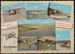 D-25761 Warwerort - Flughalle - Rundflüge - Flugzeug - Motorboot - Büsum