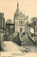 Villebois Lavalette * Rue Et Vue Sur L'église St Romain - Sonstige & Ohne Zuordnung