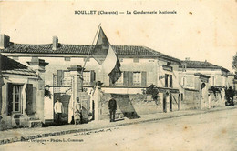 Roullet * Rue Et Gendarmerie Nationale * Gendarme - Sonstige & Ohne Zuordnung