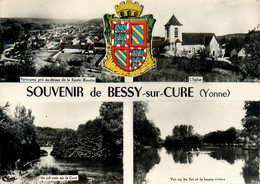 Bessy Sur Cure * Souvenir De La Ville * 4 Vues - Autres & Non Classés