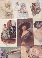 Lot 2925 De 10 CPA Femme Woman Girl Glamour Déstockage Pour Revendeurs Ou Collectionneurs - 5 - 99 Postcards