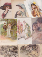 Lot 2926 De 10 CPA Femme Woman Girl Glamour Déstockage Pour Revendeurs Ou Collectionneurs - 5 - 99 Postales