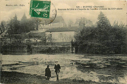 Ruffec * Vue Sur La Source Du Lien Et Chapelle De L'ancien Château - Ruffec