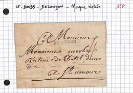 25 - Doubs  -(24)  - BESANCON - (Voir Descriptif De La Vente Avec Photo Du Scan) - 1801-1848: Precursori XIX