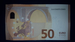 50 EURO S007D5 Italy SA Ch 06 DRAGHI Perfect UNC - 50 Euro