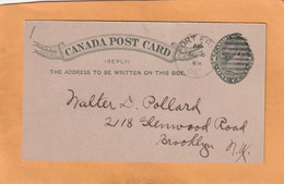 Canada Old Card Mailed - 1903-1954 Reyes