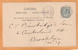 Canada Old Card Mailed - 1903-1954 Reyes