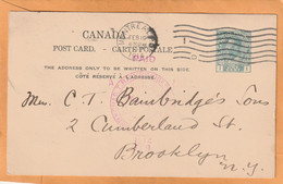 Canada Old Card Mailed - 1903-1954 Reyes