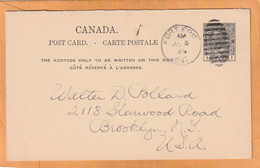 Canada Old Card Mailed - 1903-1954 Reyes