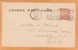 Canada Old Card Mailed - 1903-1954 Rois