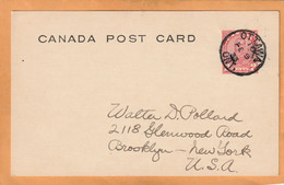 Canada Old Card Mailed - 1903-1954 Reyes