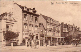 Knocke-sur-mer  Avenue Lippens Circulé Plus De Timbre - Knokke