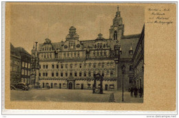 ZERBST I. Anh. - Rathaus Mit Roland Und Butterjungfer,  Aero-Bild-Verlag - Zerbst