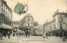 Angoulême * La Place De L'éperon * Coiffeur * Distillerie De L'éperon * Commerces Magasins - Angouleme