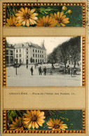 Angoulême * La Place De L'hôtel Des Postes * Cpa Souvenir - Angouleme