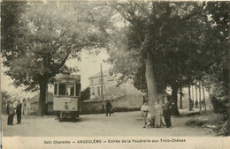 Angoulême * Entrée De La Poudrerie Aux Trois Chênes * Tramway Tram - Angouleme