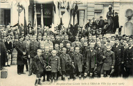 Cognac * La Réception D'une Colonie Serbe à L'hôtel De Ville * 23 Avril 1916 * Groupe Enfants - Cognac