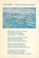 Angoulême * La Fête Des Travailleurs Chrétiens * Syndicalisme Syndicat ? - Angouleme