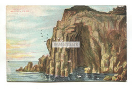 Bruce's Cave, Dumfries And Galloway - Old Postcard, Information On Back - Dumfriesshire