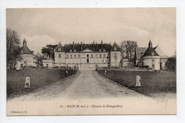 - CPA MAZÉ (49) - Château De Montgeoffroy - Collection L. B. N° 81 - - Sonstige & Ohne Zuordnung