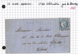 27 - Eure  -(26)  -  BERNAY -  (Voir Descriptif De La Vente Avec Photo Du Scan) - 1849-1876: Classic Period