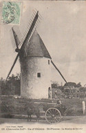 ILE D'OLERON. - ST-PIERRE. - Le Moulin De Bel-Air. Bel Attelage - Saint-Pierre-d'Oleron